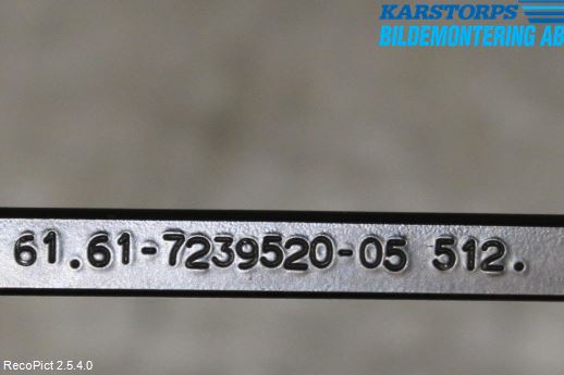 BMW 1 F20/F21 11-19 Viskerarm-Armer Frontrute