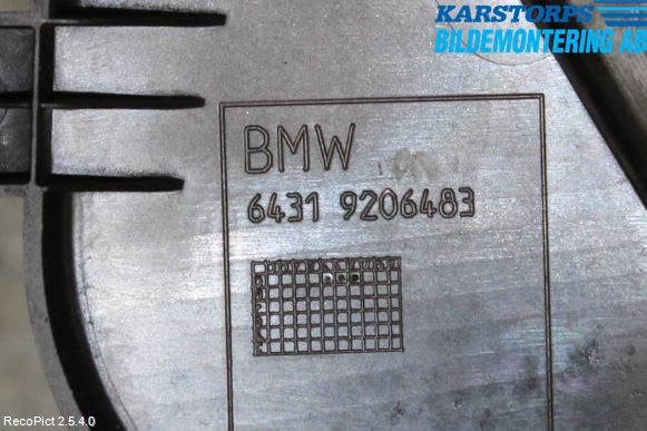 BMW 1 F20/F21 11-19 Visker Deksel-Grill-Under Frr