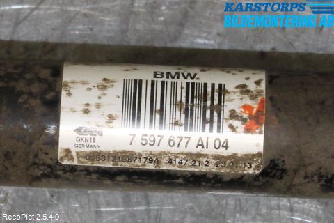 BMW 1 F20/F21 11-19 Drivaksel Bak Kompl Venstre