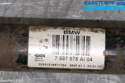 BMW 1 F20/F21 11-19 Drivaksel Bak Kompl Høyre
