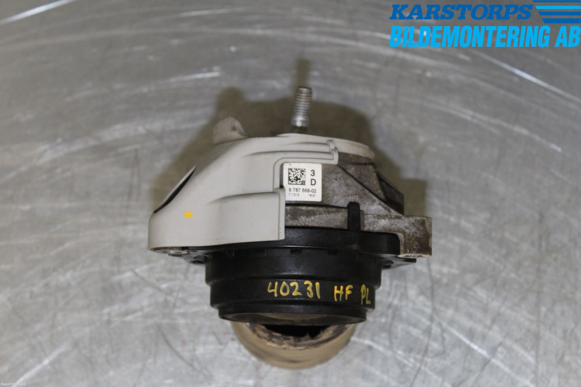 BMW 1 F20/F21 11-19 Motor Feste Gummi