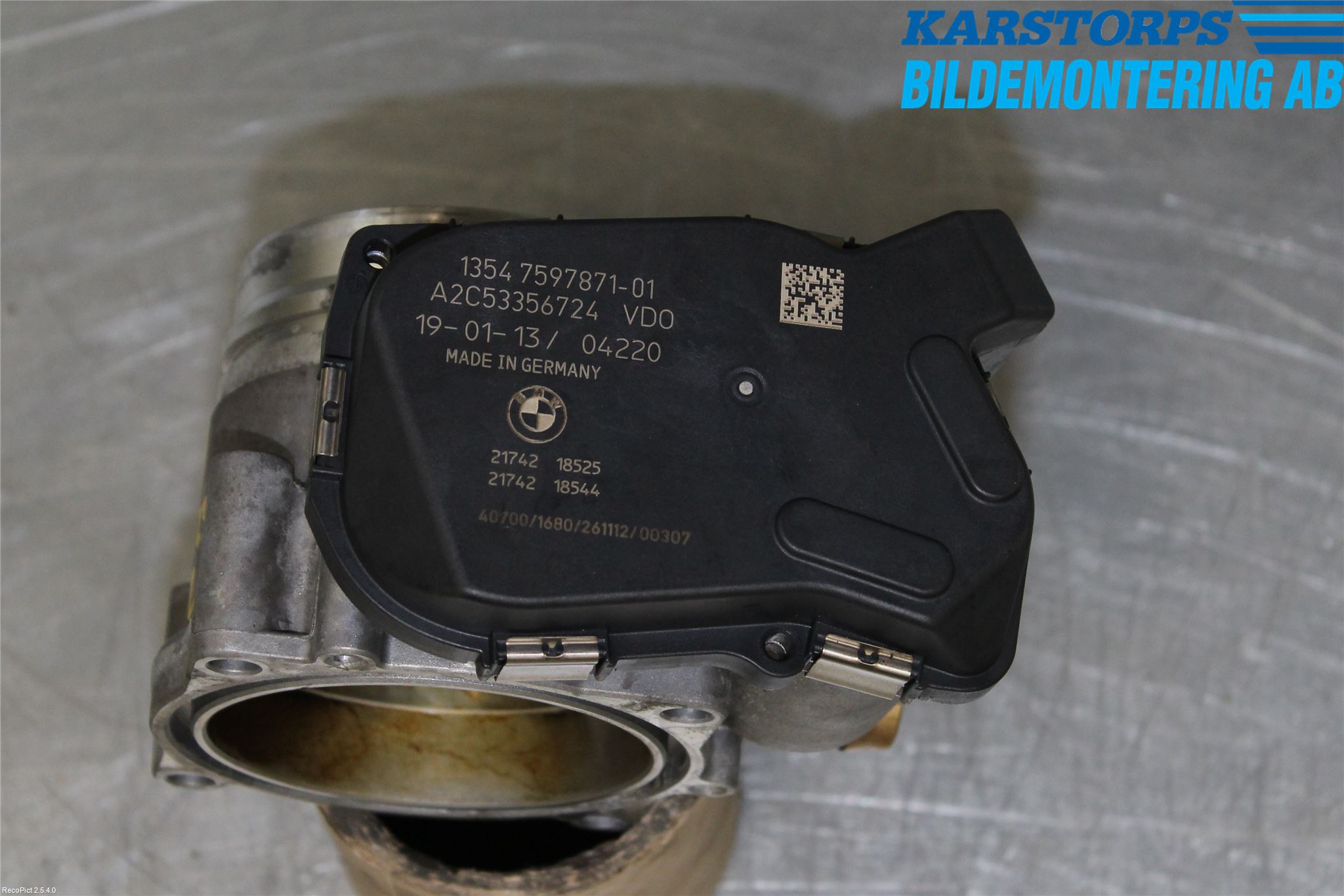 BMW 1 F20/F21 11-19 Inns Spjeldhus