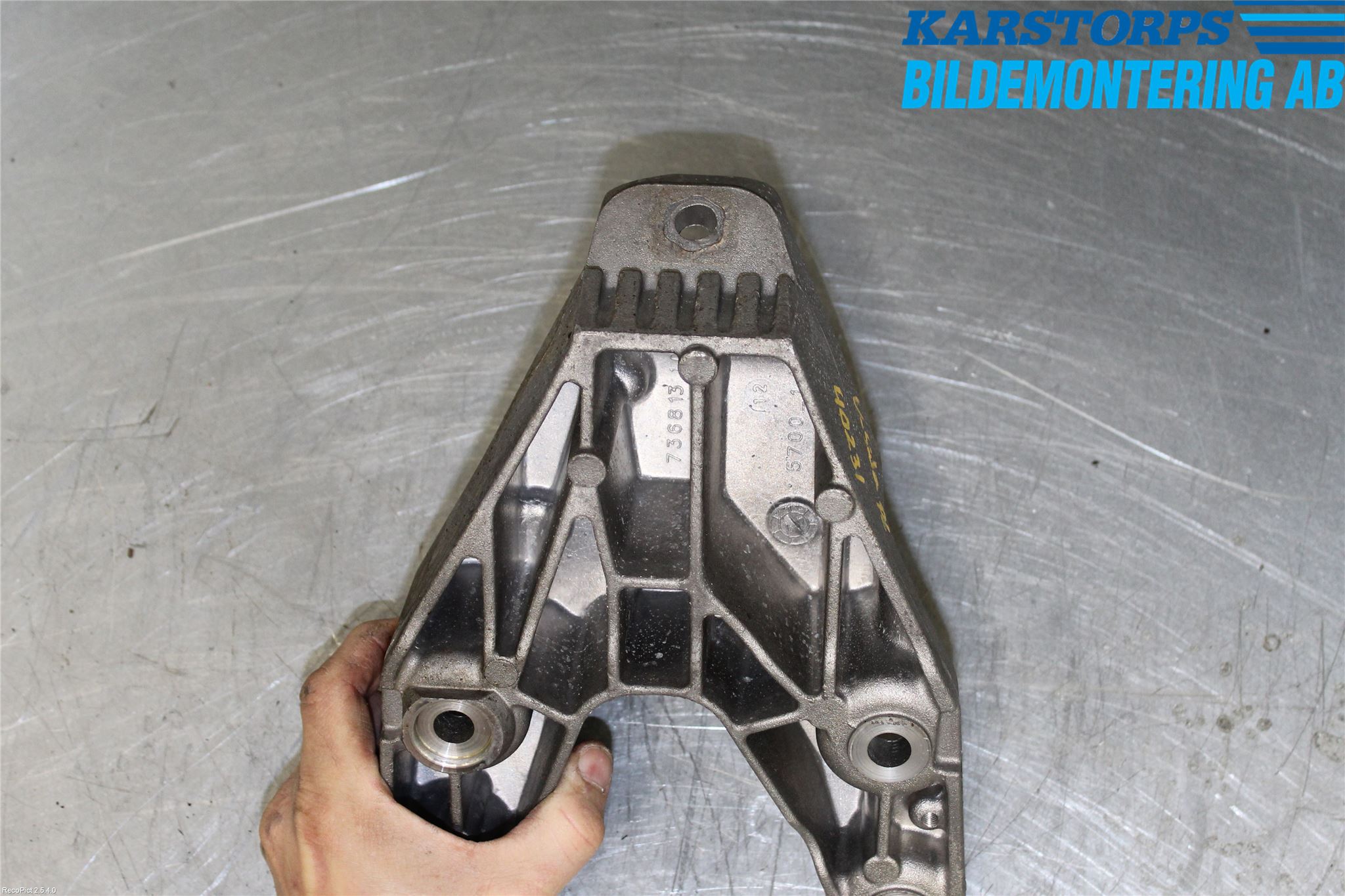 BMW 1 F20/F21 11-19 Motor Feste Stål-Alu