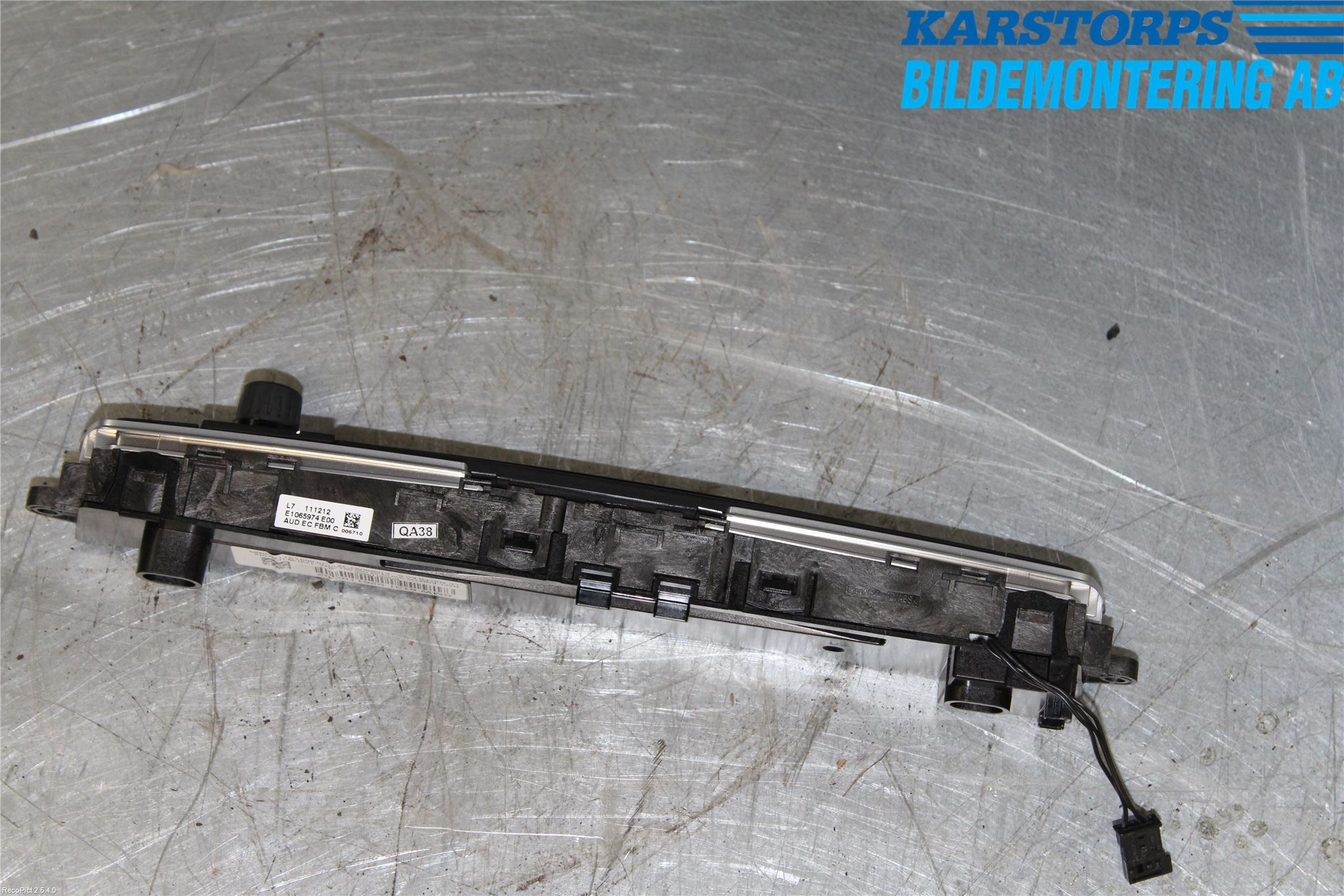 BMW 1 F20/F21 11-19 Stereo Radio Med Cd