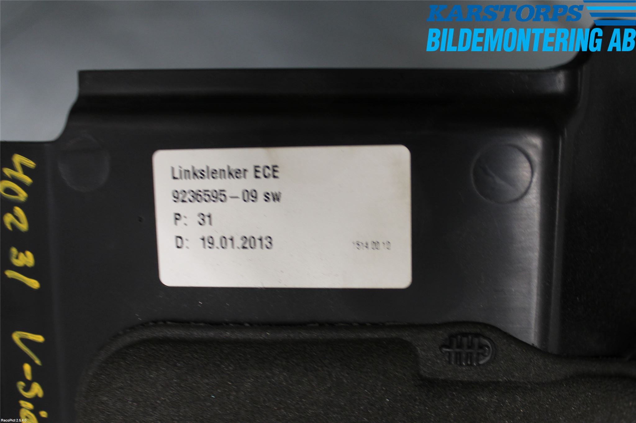 BMW 1 F20/F21 11-19 Innr Dashbord Sparkeplate