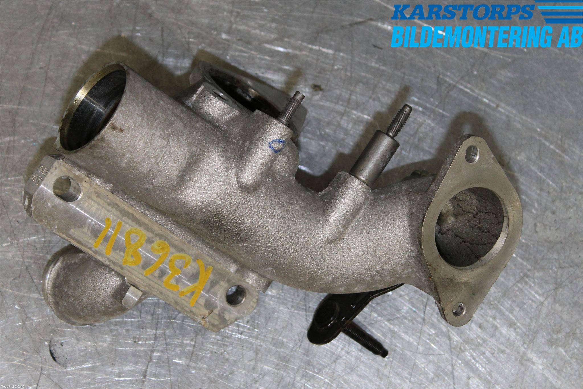 Renault MEGANE III 09-15 Egr Rør