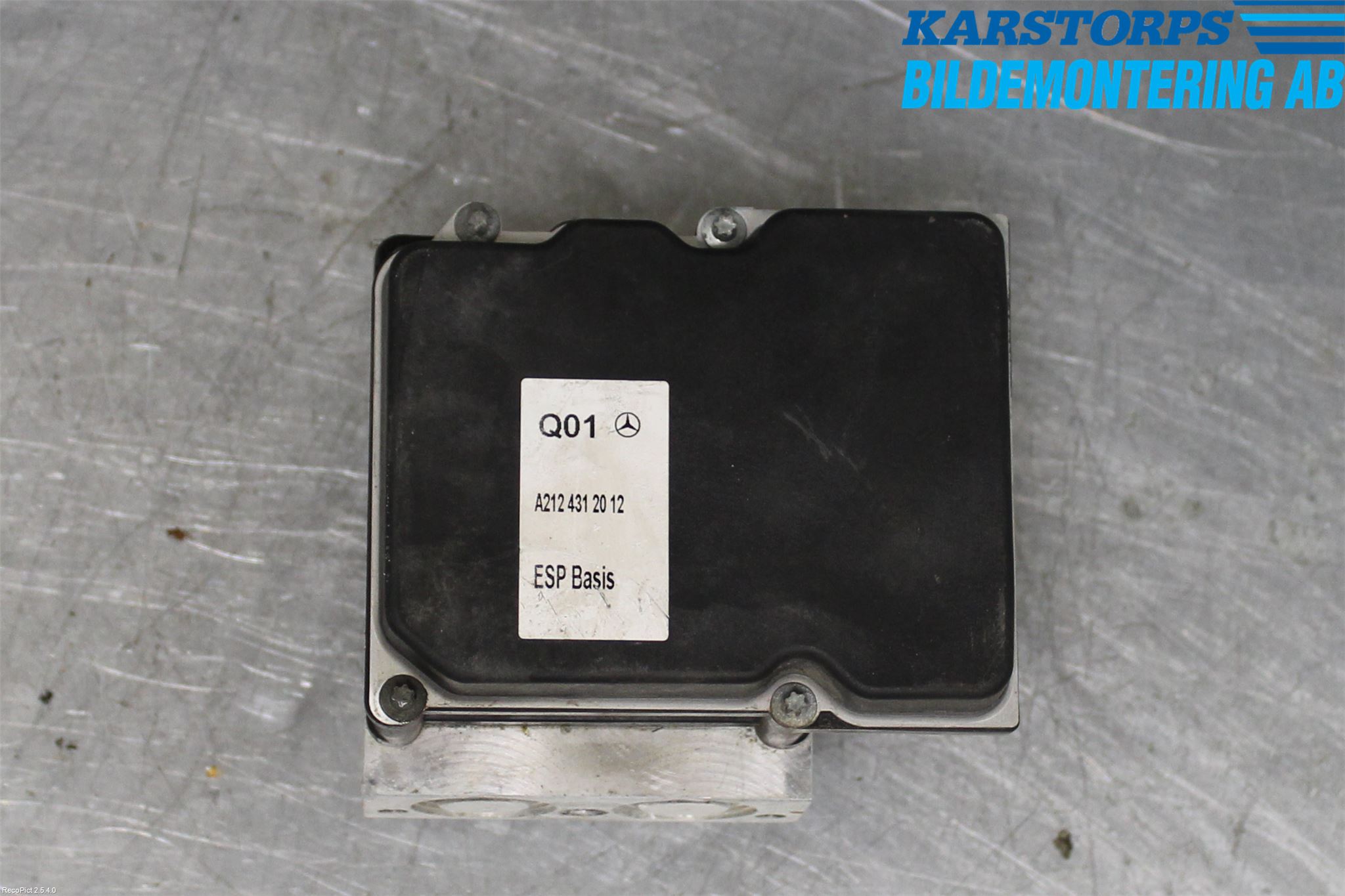 Mercedes-Benz MB E-KLASS (W212) 09-16 Abs Hydraulikkaggregat