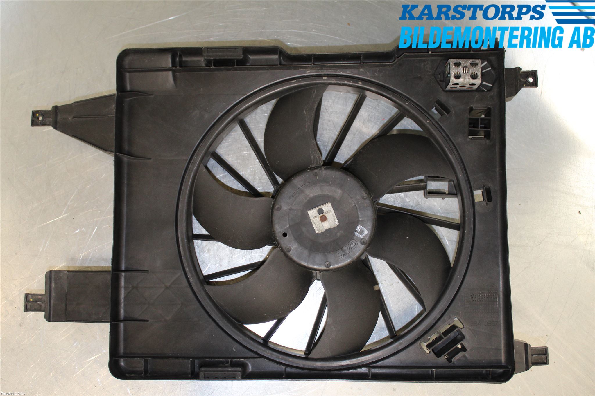 Renault MÉGANE II  03-05 Kjølevifte Elektrisk