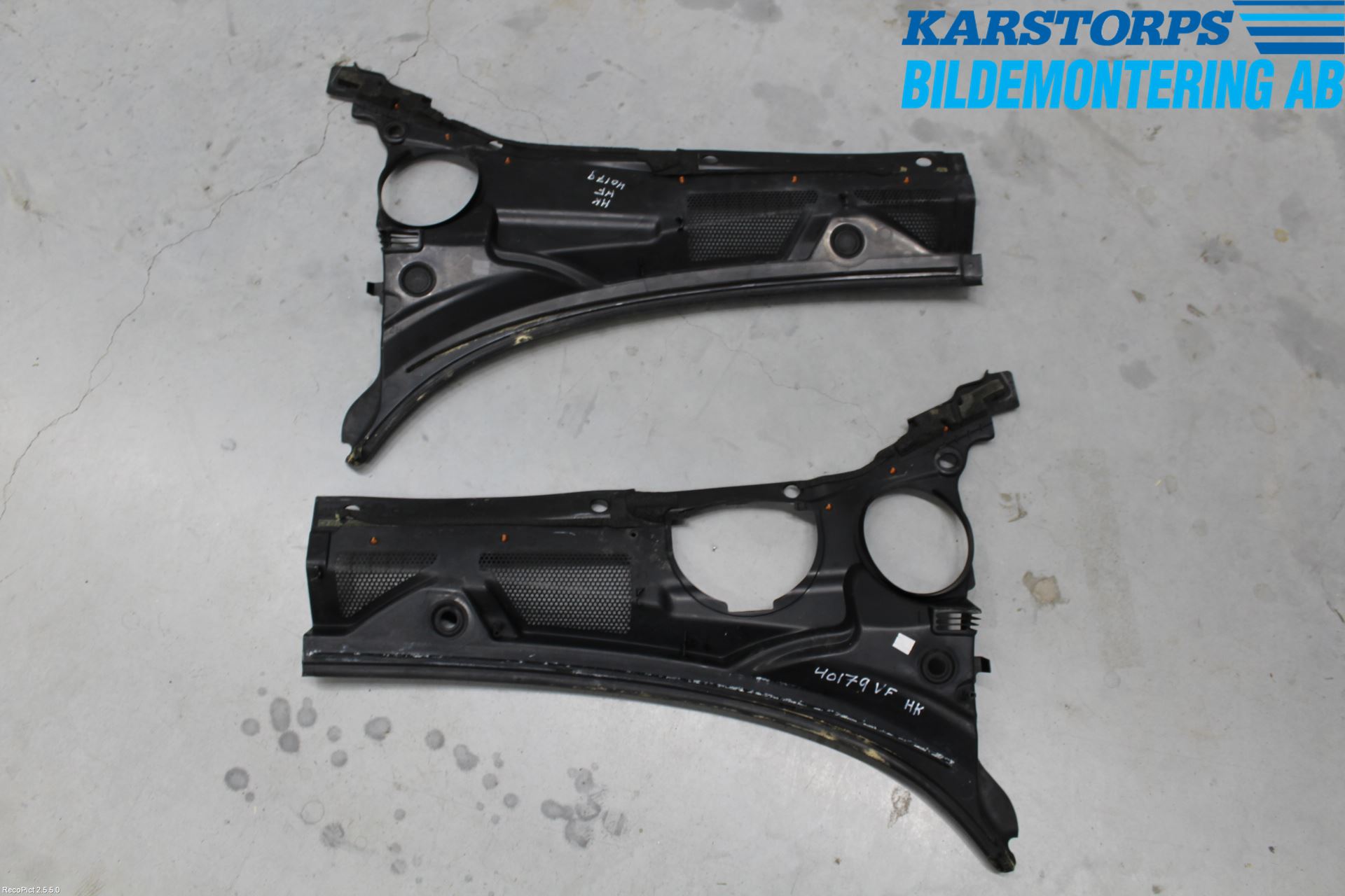 Jaguar XF 08-15 Visker Deksel-Grill-Under Frr