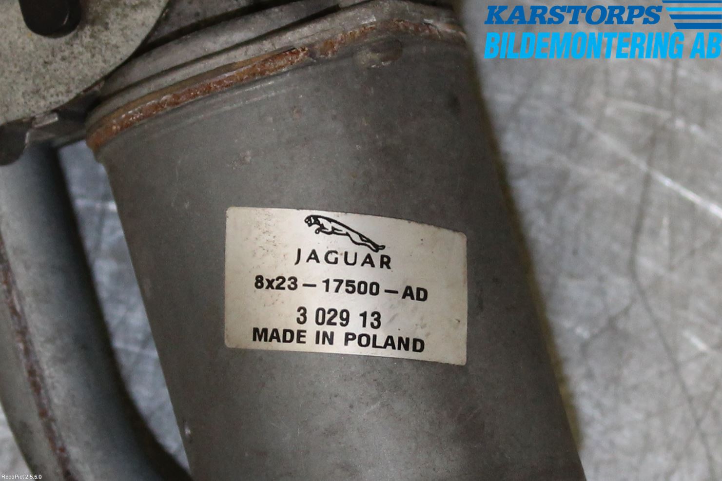 Jaguar XF 08-15 Viskeroverføring Frontrute