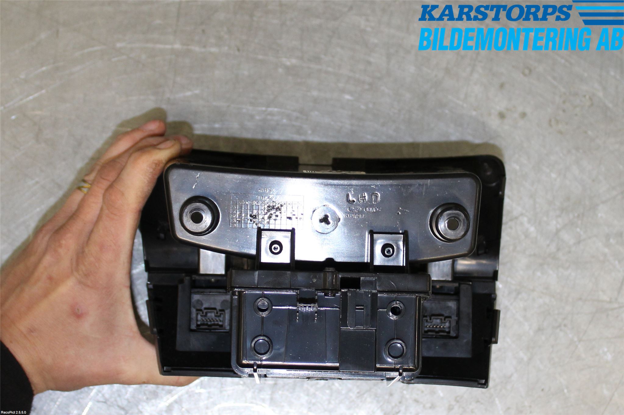 Hyundai i30 FD 07-12 Innr Oppbevaringsrom