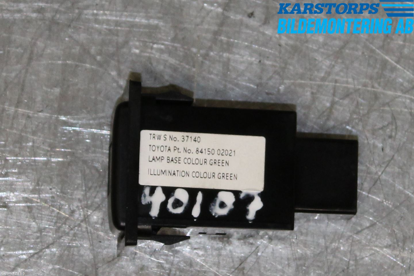 Toyota COROLLA VERSO 04-07 Bryter Lyktevisker