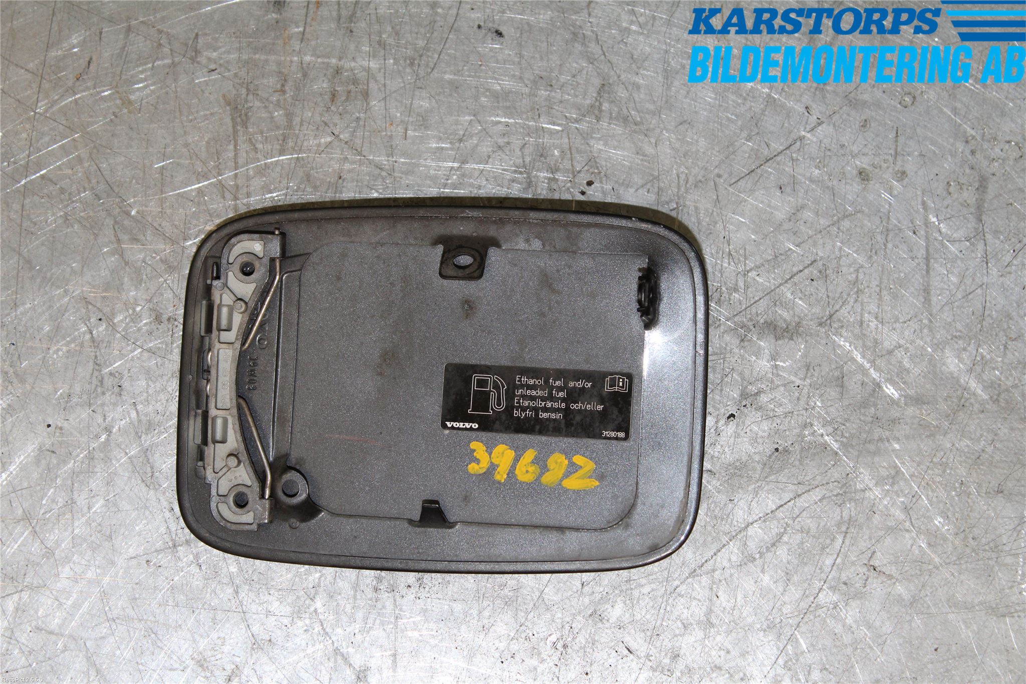 Volvo V50 08-12 Drivstoff Tankluke