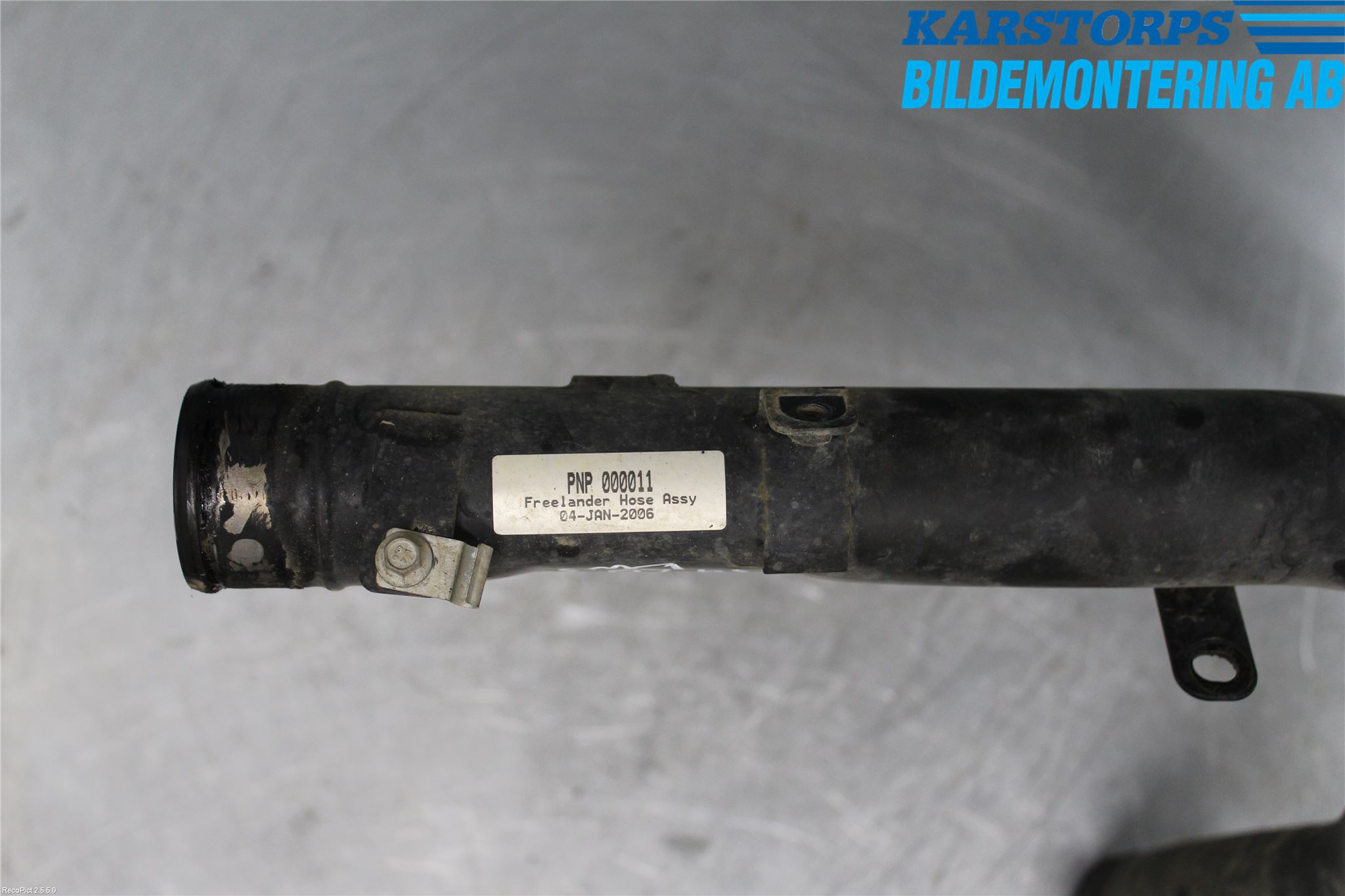 Landrover LAND ROVER FREELANDER 96-06 Intercooler Rør-Slange
