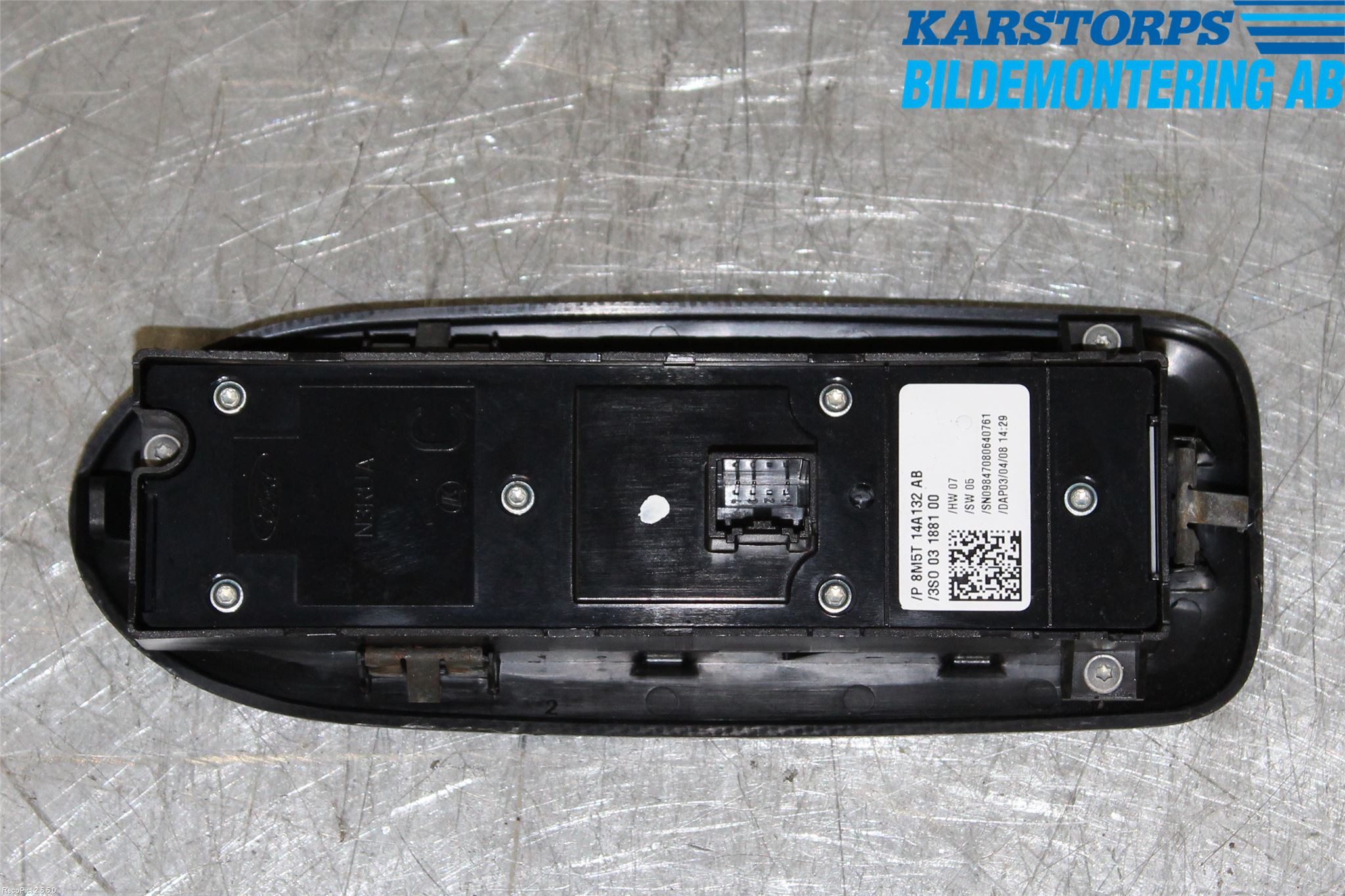 Ford KUGA 08-12 Bryter Vindusheis