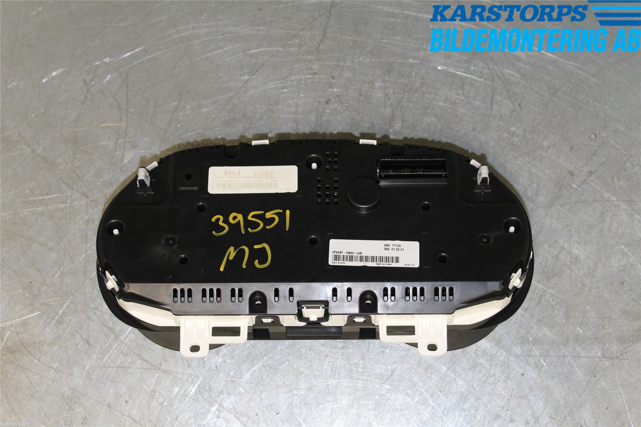 Nissan QASHQAI 10-14 Instr Kombinert