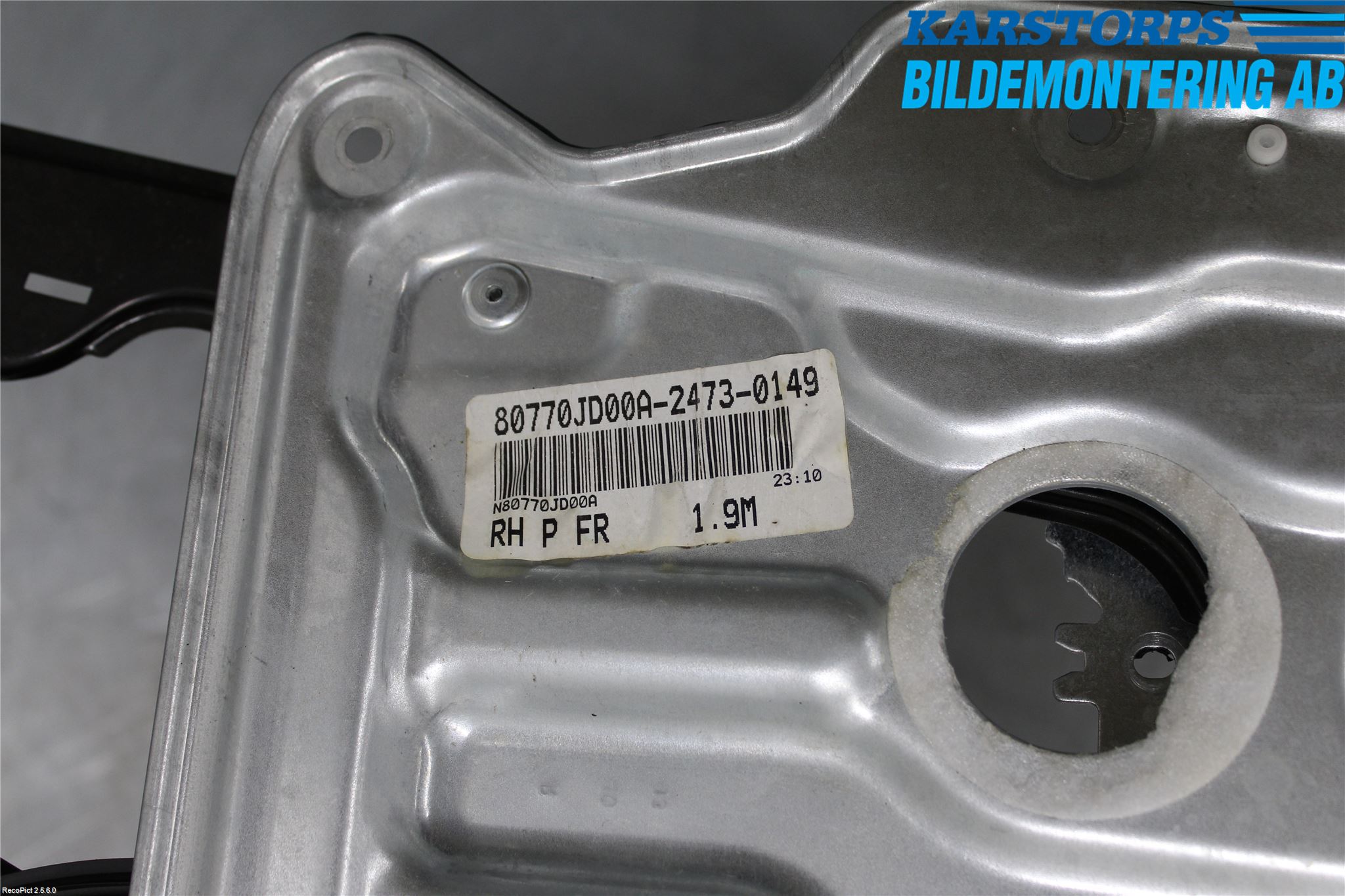 Nissan QASHQAI 10-14 Vindusheis El Komp