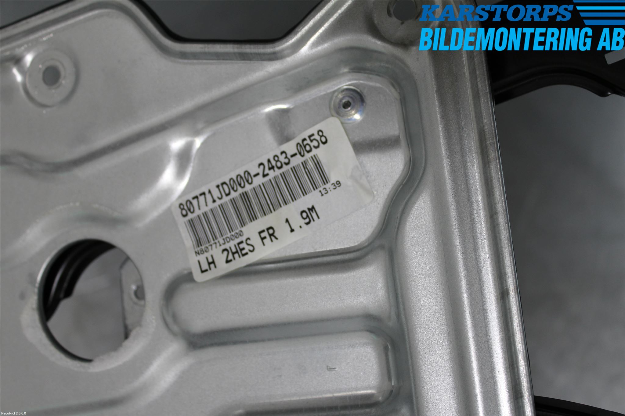 Nissan QASHQAI 10-14 Vindusheis El Komp