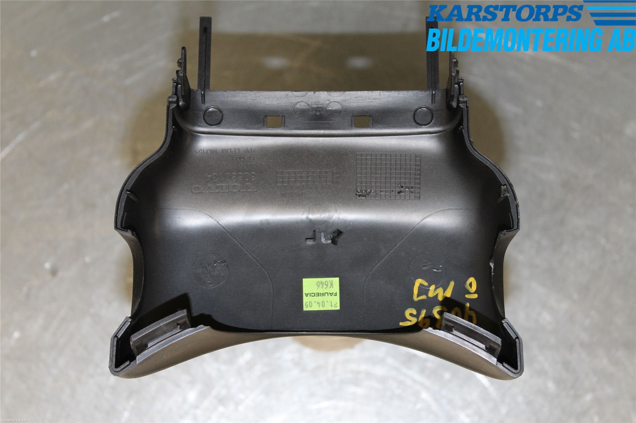 Volvo S40 04-07 Rattdeksel - Deksler