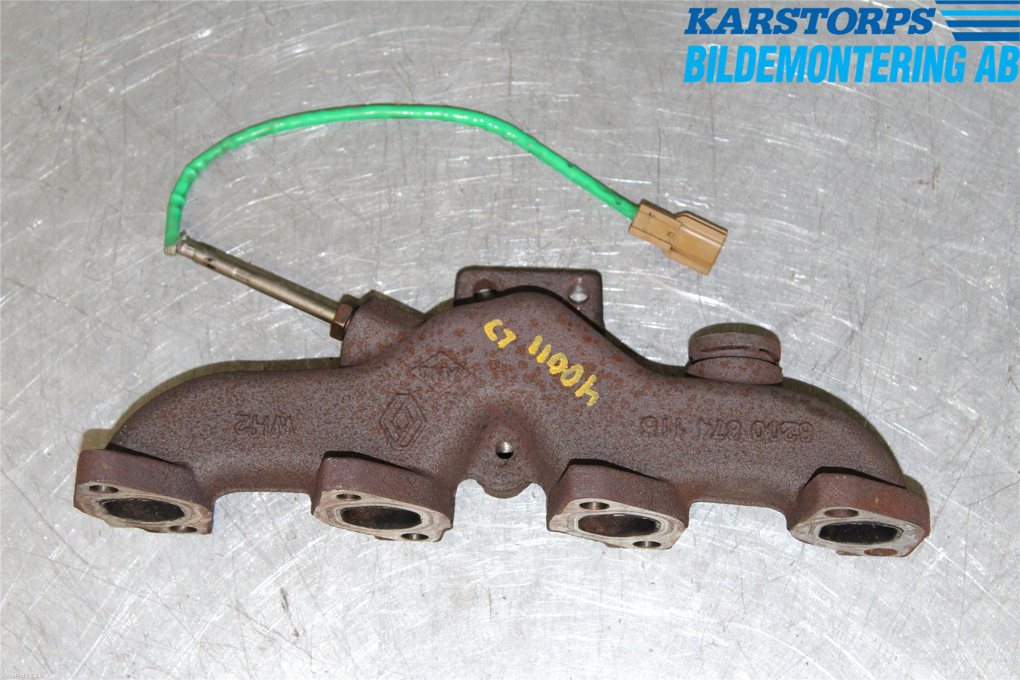 Renault MEGANE III 09-15 Eksosmanifold