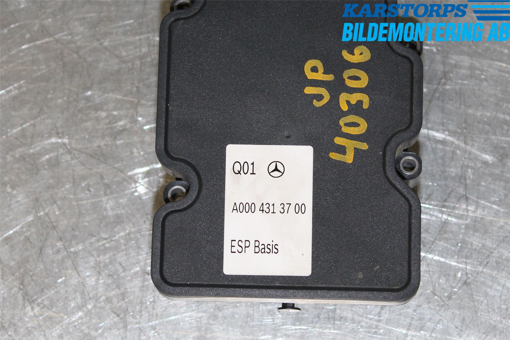 Mercedes-Benz MB B-KLASS (W246/W242) 12-19 Styreenhet Abs
