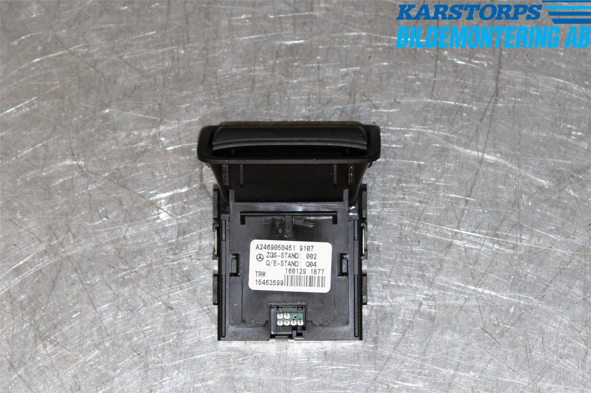 Mercedes-Benz MB B-KLASS (W246/W242) 12-19 Bryter Parkeringsbrems