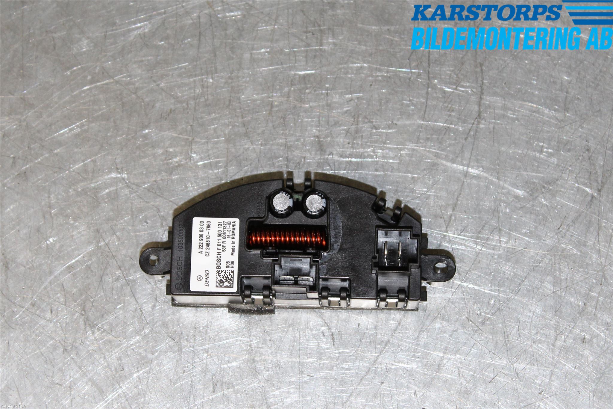 Mercedes-Benz MB B-KLASS (W246/W242) 12-19 Varmeapparat Viftemotstand