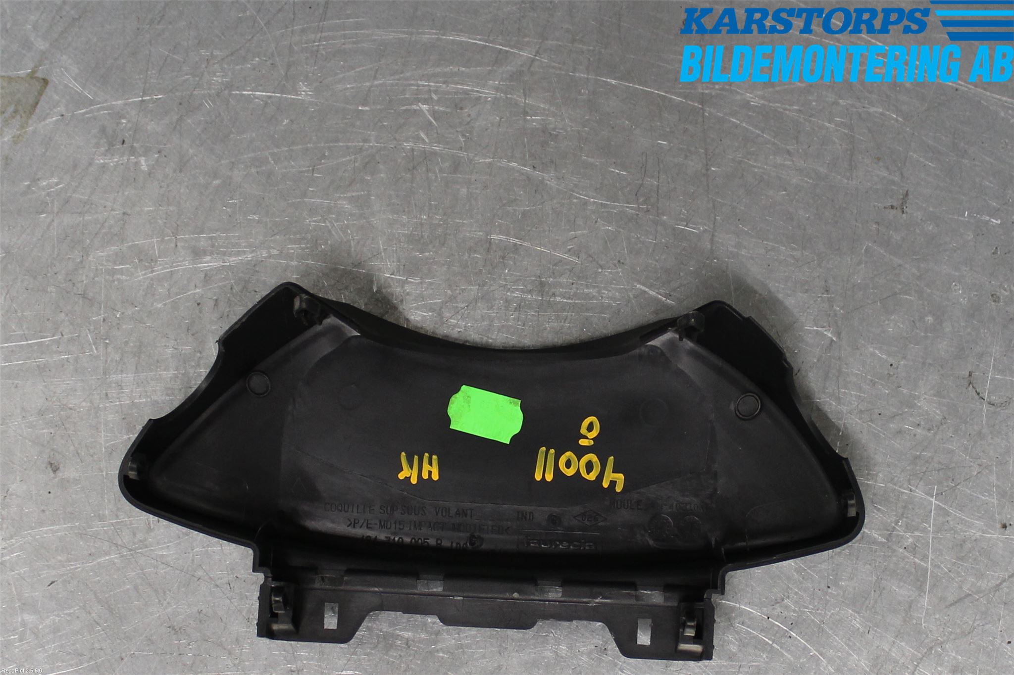Renault MEGANE III 09-15 Rattdeksel - Deksler
