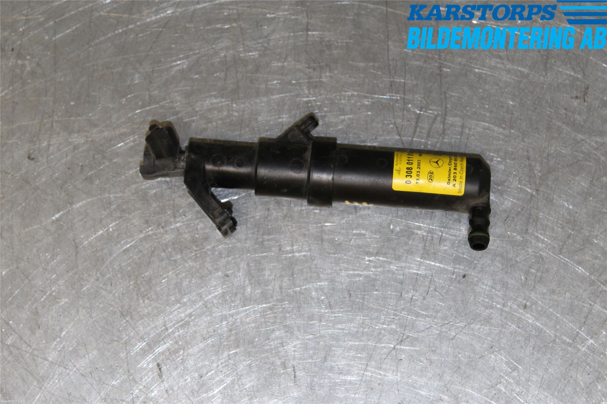 Mercedes-Benz MB C (203) 00-07 Spylerdyse Frontlykter