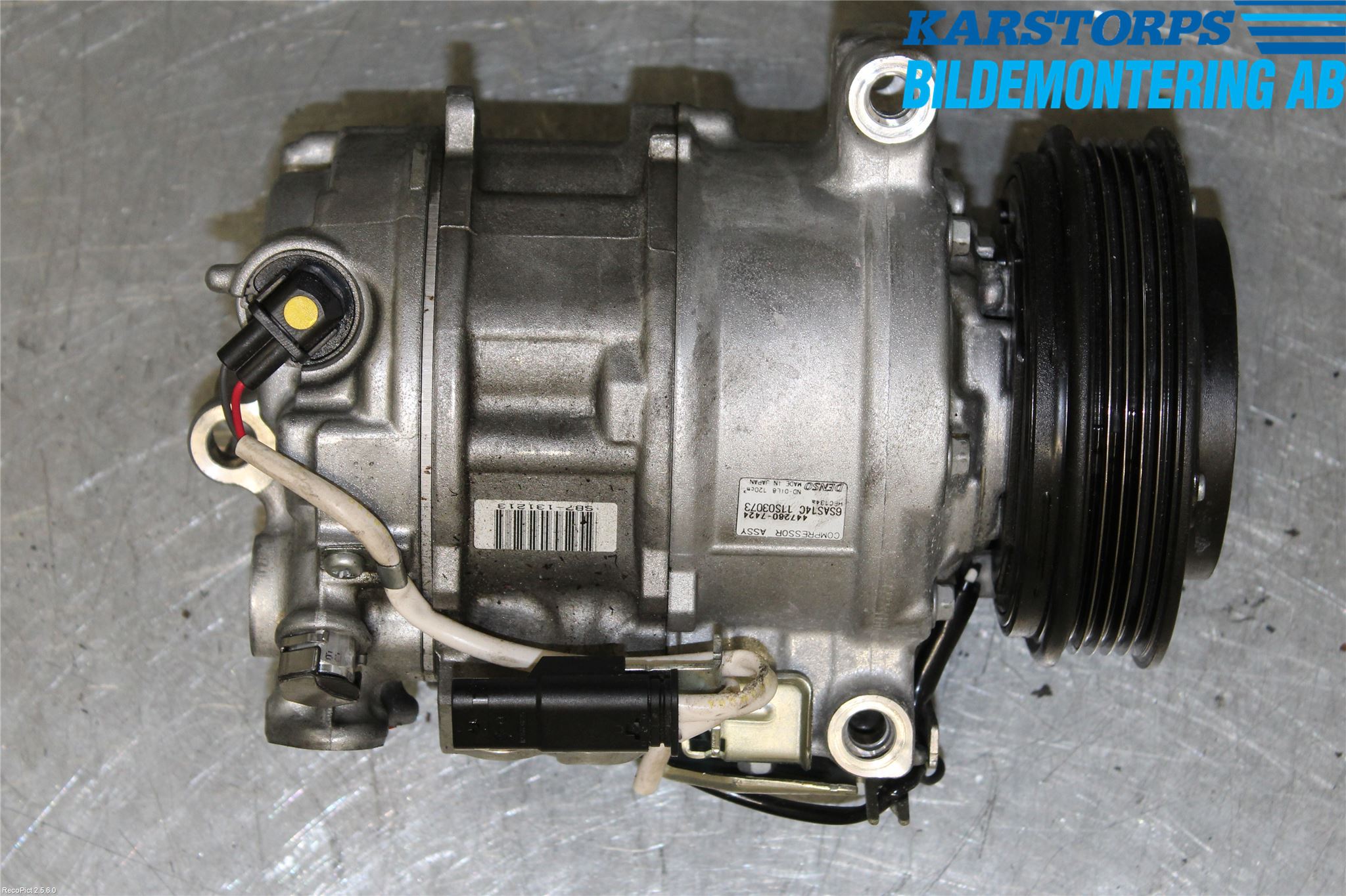 Mercedes-Benz MB B-KLASS (W246/W242) 12-19 Varme Ac Kompressor