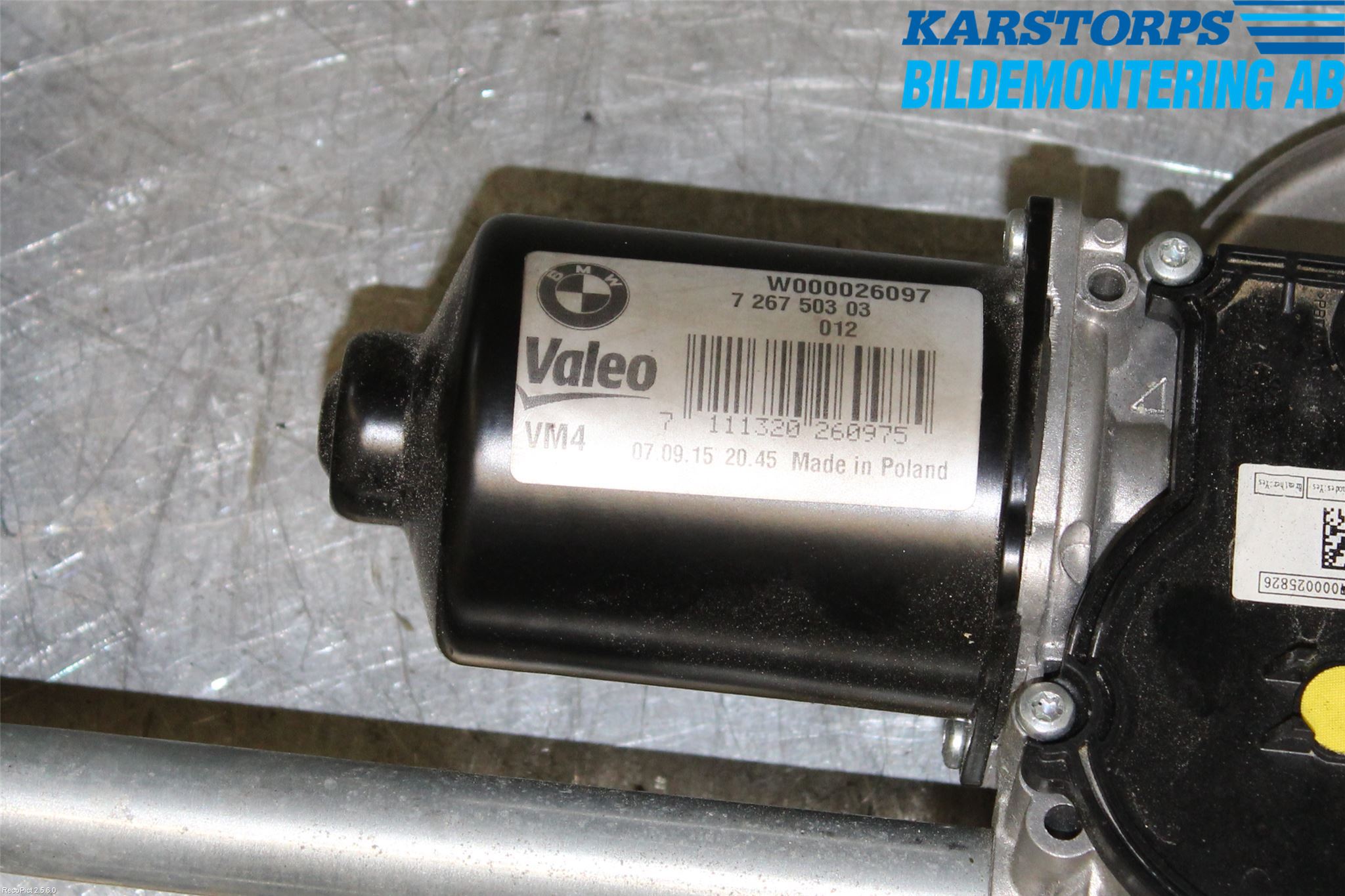 BMW 1 F20/F21 11-19 Viskeroverføring Frontrute