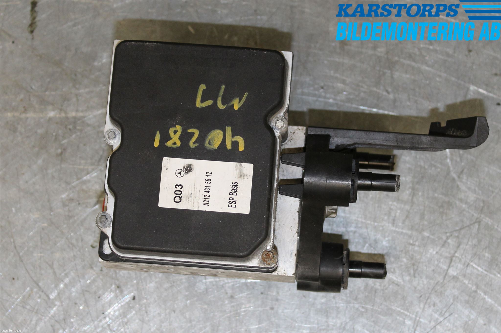 Mercedes-Benz MB E-KLASS (W212) 09-16 Abs Hydraulikkaggregat
