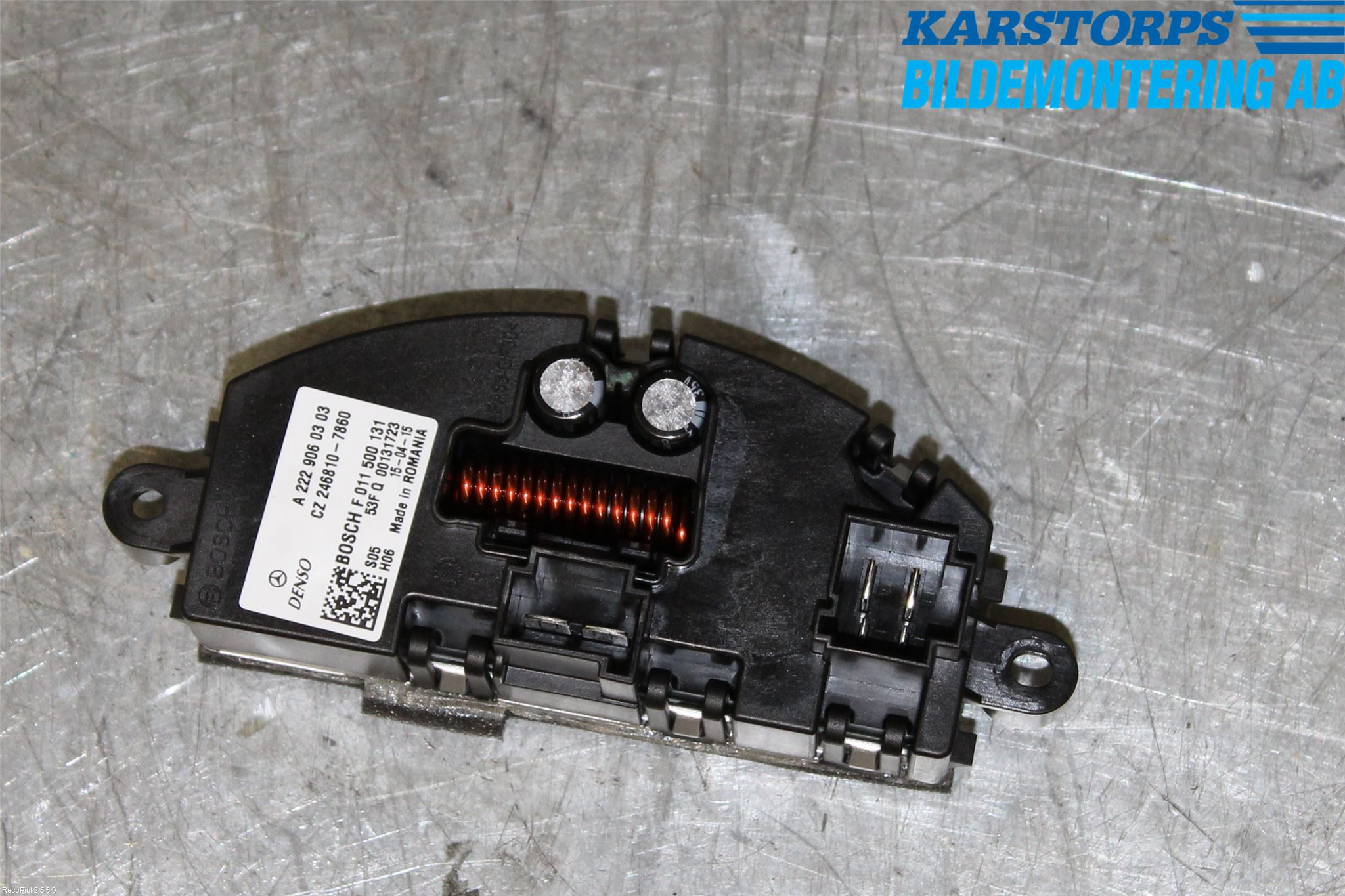 Mercedes-Benz MB CLA-KLASS (C117/X117) 13-19 Varmeapparat Viftemotstand