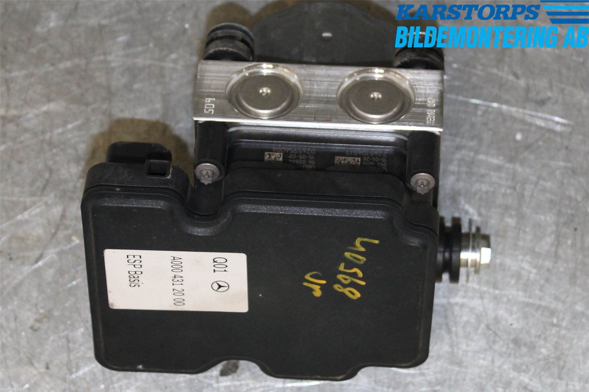Mercedes-Benz MB CLA-KLASS (C117/X117) 13-19 Abs Hydraulikkaggregat
