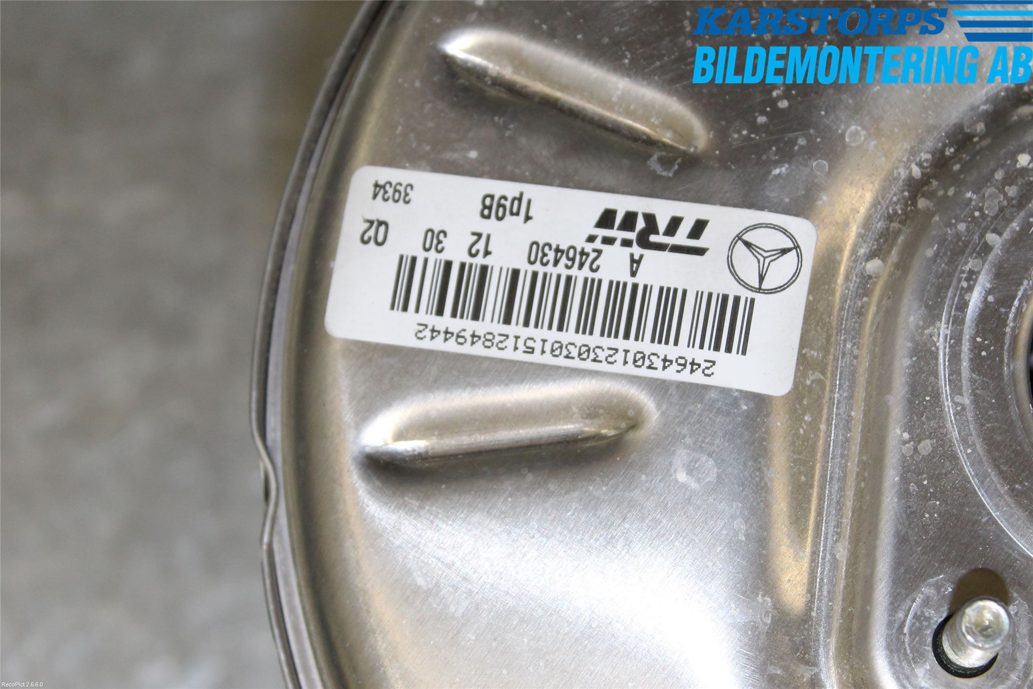 Mercedes-Benz MB CLA-KLASS (C117/X117) 13-19 Bremseservo