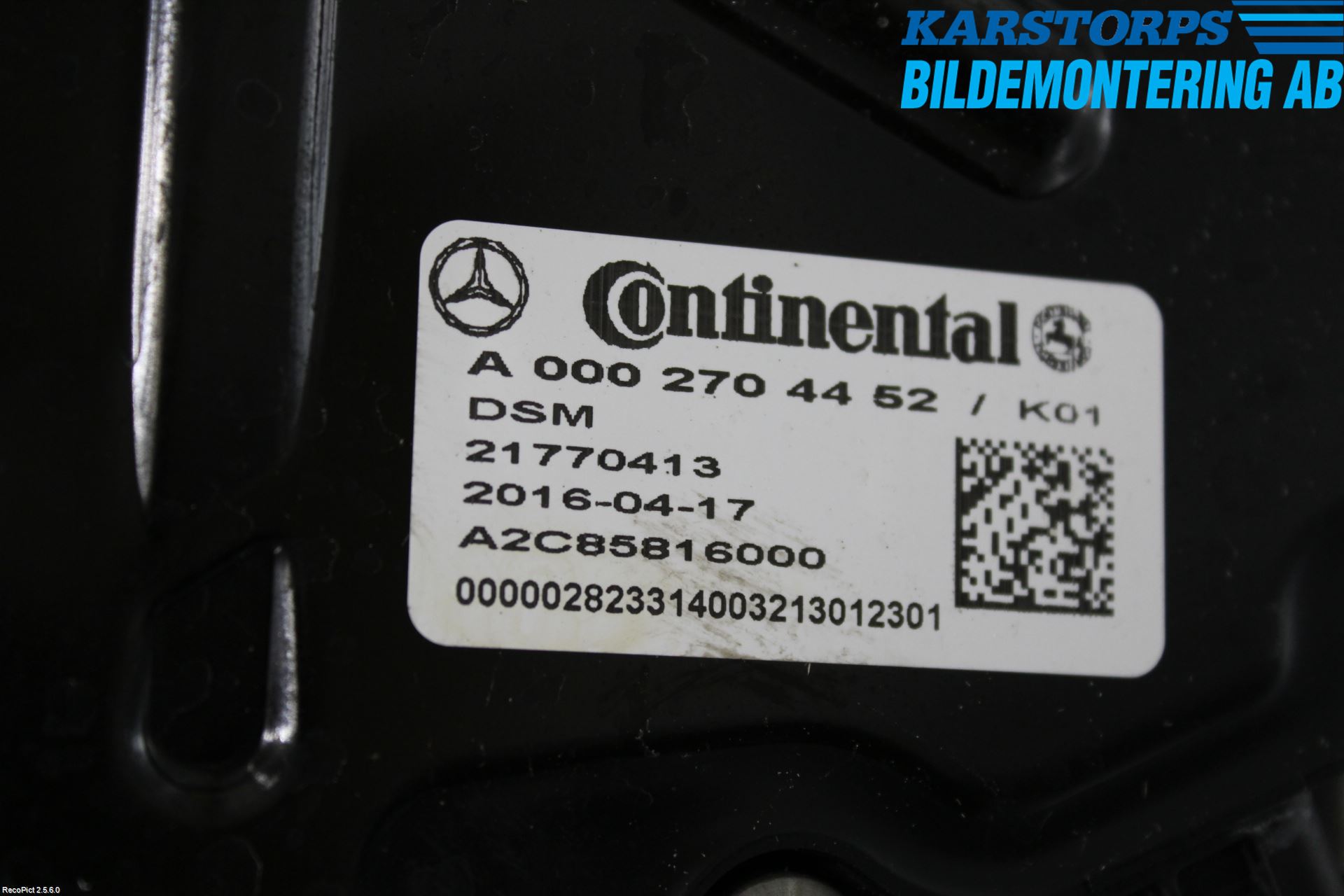 Mercedes-Benz MB C-KLASS (W205) 14-21 Gearkasse Automat