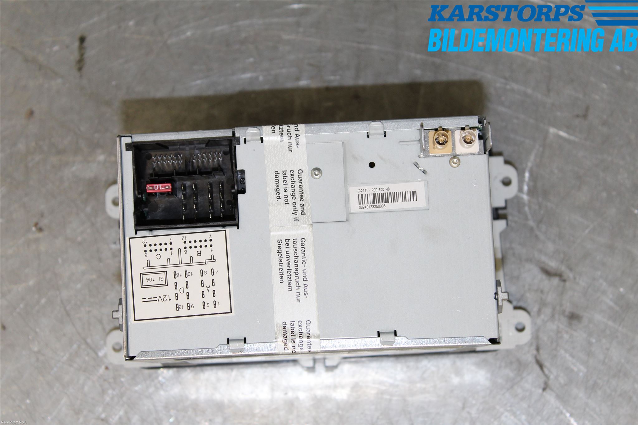 Volkswagen VW PASSAT 05-11 Stereo Radio Med Cd