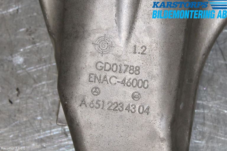 Mercedes-Benz MB C-KLASS (W205) 14-21 Motor Feste Stål-Alu