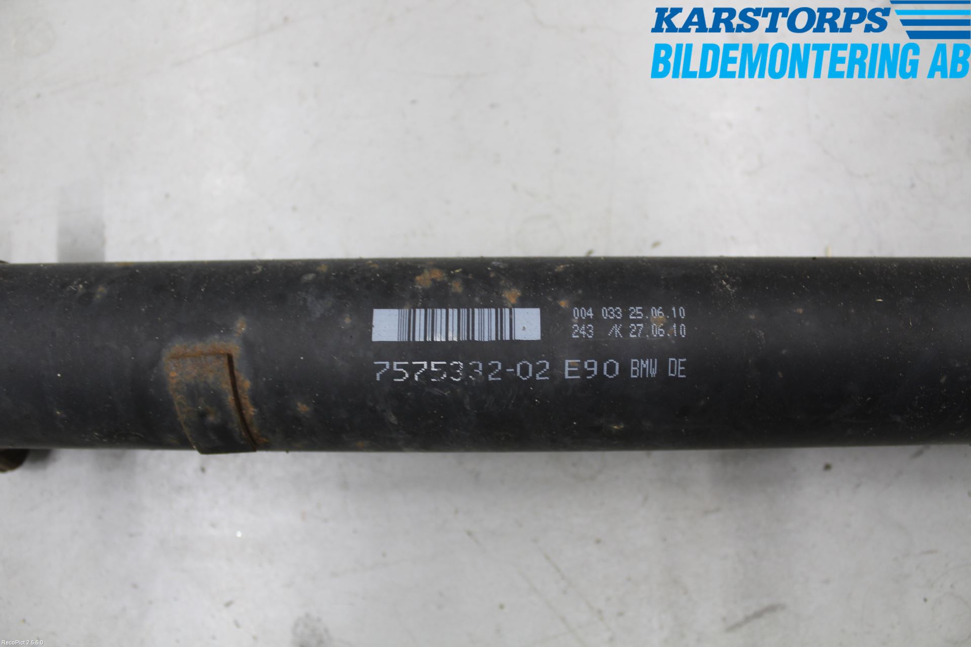 BMW 3 F30/F31/F80 12-19 Mellomaksel Kompl