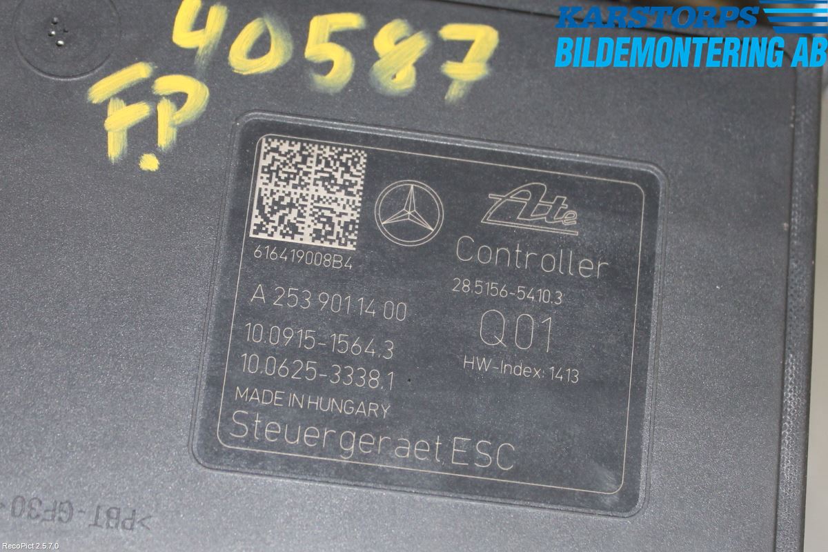 Mercedes-Benz MB C-KLASS (W205) 14-21 Abs Hydraulikkaggregat