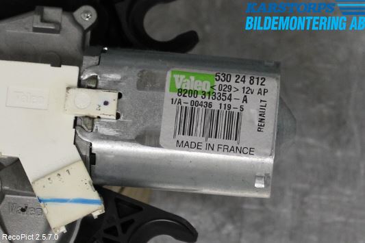 Renault MODUS Viskermotor Bakluke