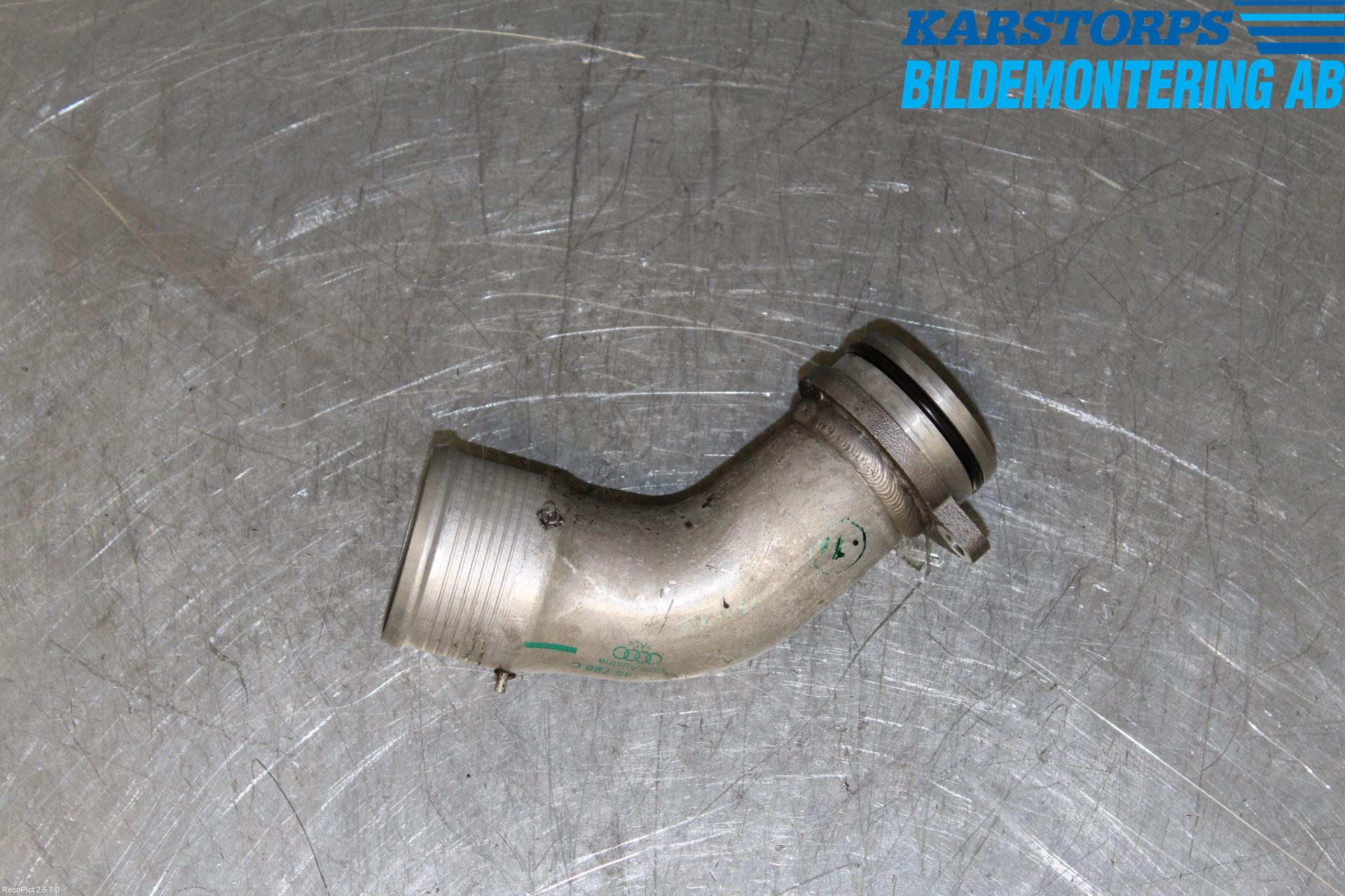 Audi A6/S6     05-11 Intercooler Rør-Slange