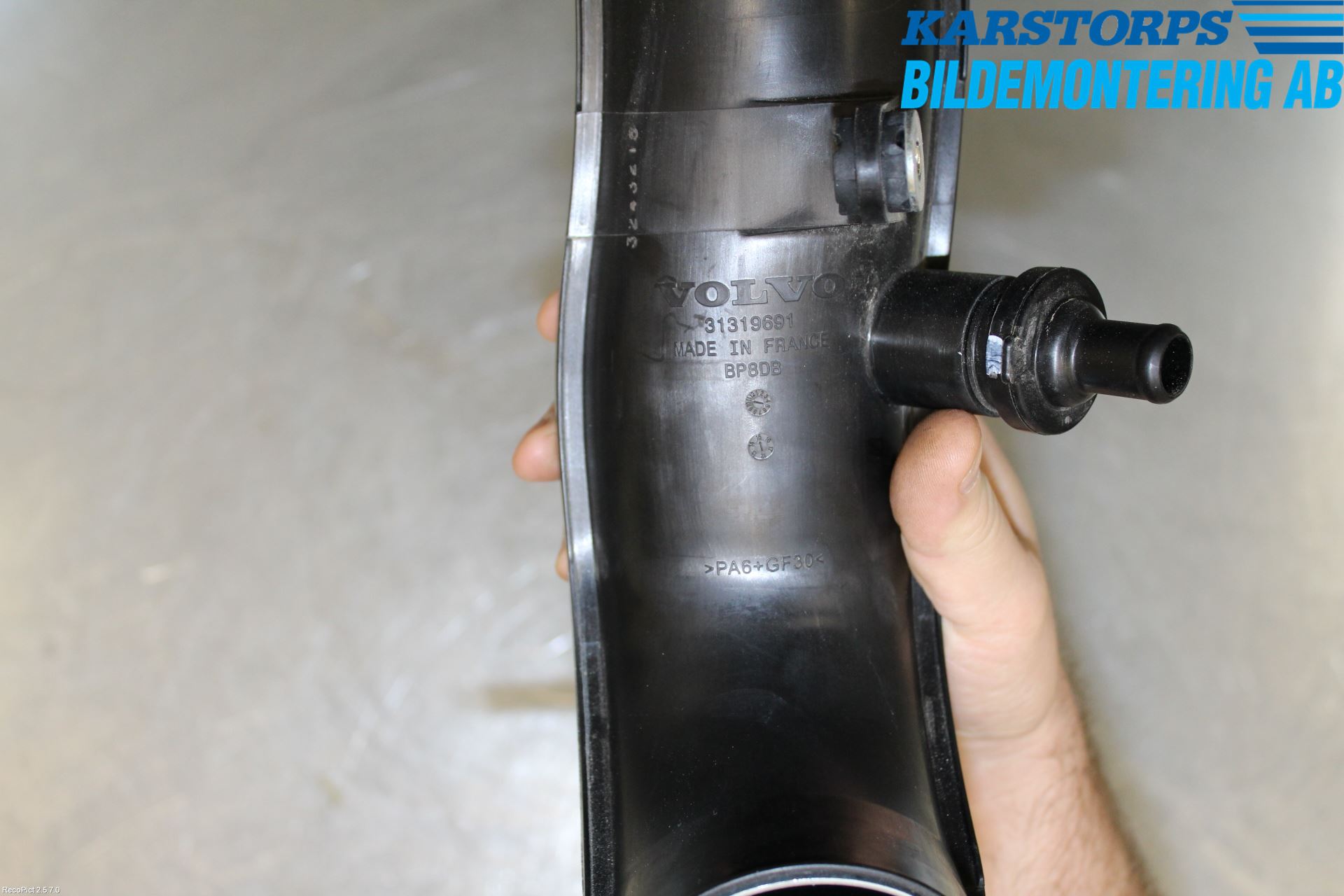 Volvo V70 14-16 Inns Gummibelg - Slange