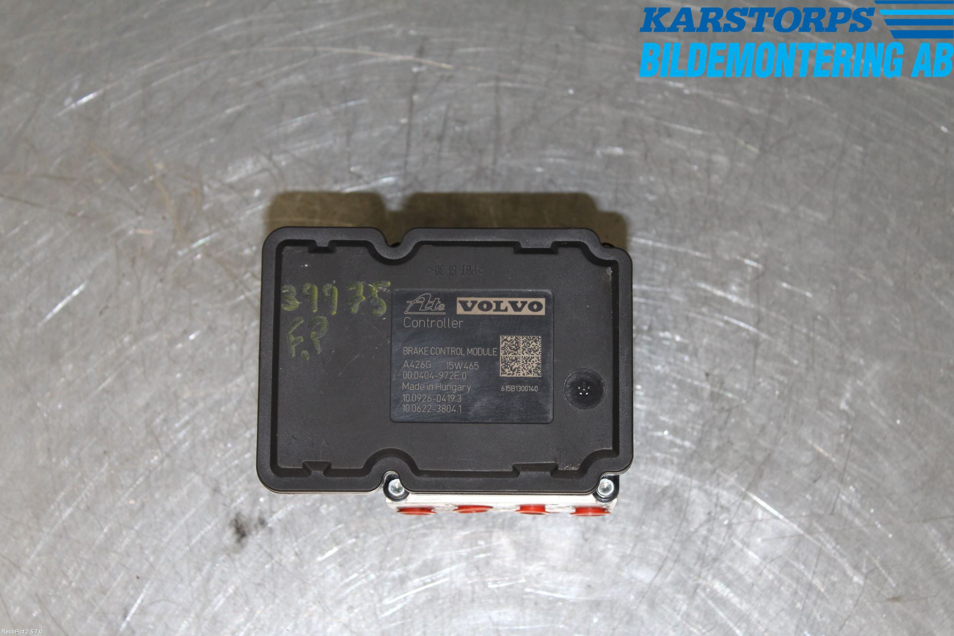 Volvo V70 14-16 Abs Hydraulikkaggregat