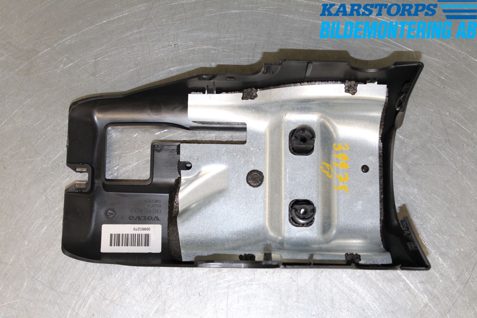 Volvo V70 14-16 Rattdeksel - Deksler