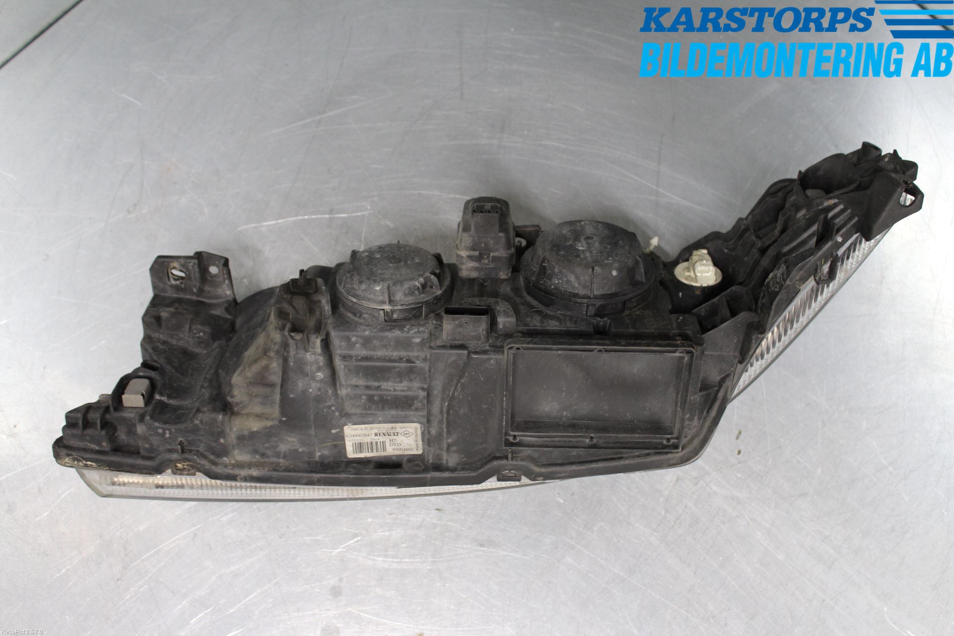 Renault LAGUNA II  01-05 Frontlykt Høyre