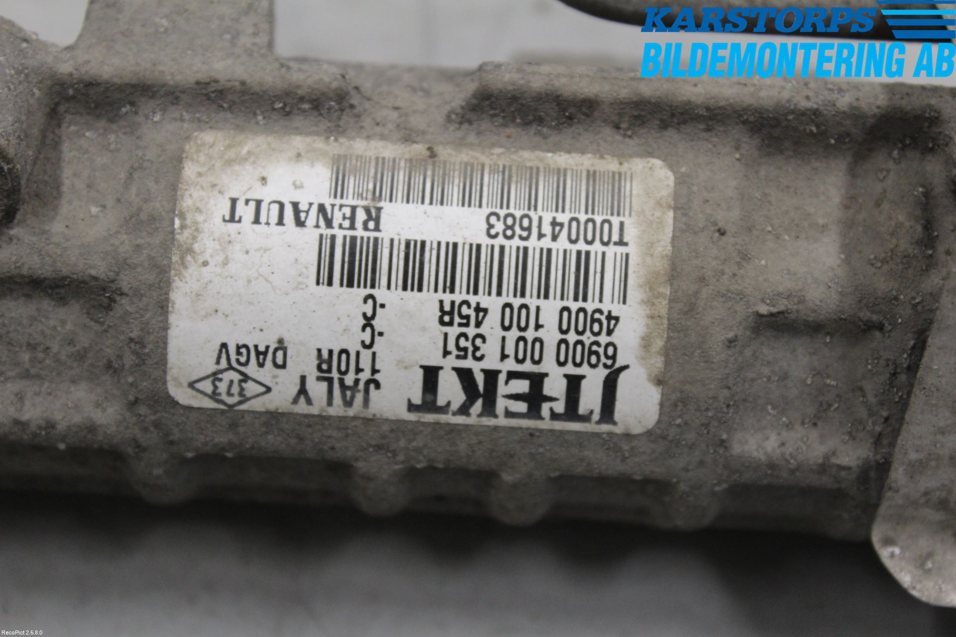 Renault LAGUNA III 08-10 Servo Snekke - Tannstang