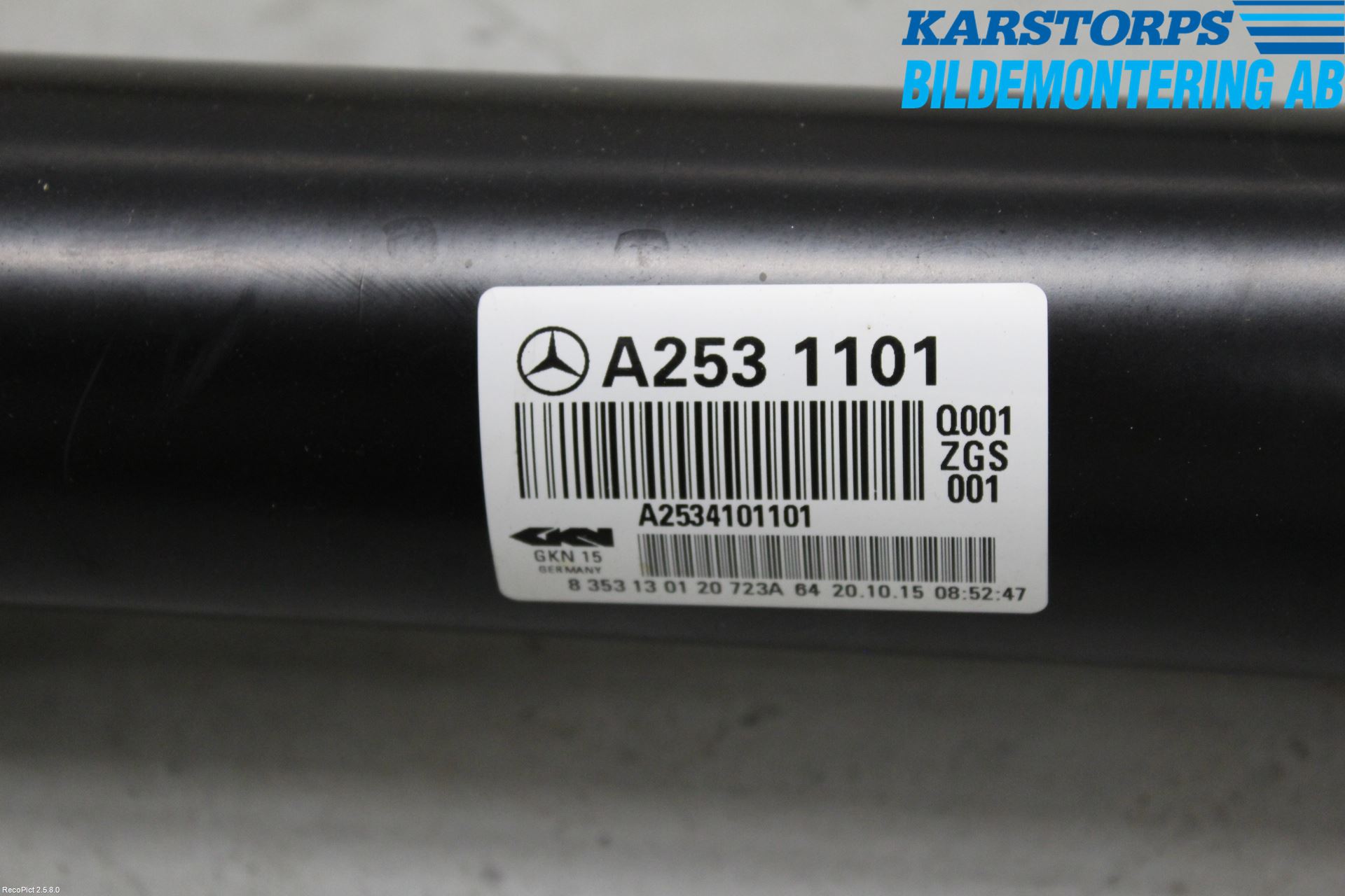 Mercedes-Benz MB GLC-KLASS (X253/C253) 15-22 Mellomaksel Kompl