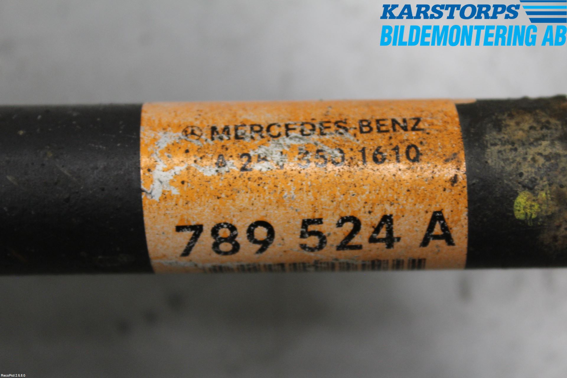 Mercedes-Benz MB R-KLASS (W251) 05-13 Drivaksel Bak Kompl Høyre