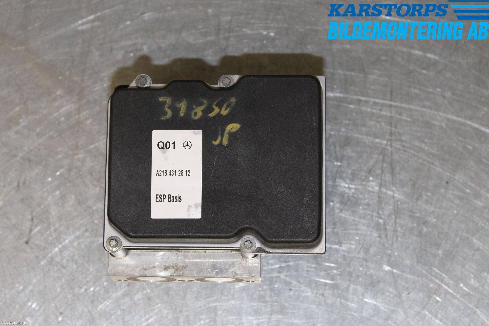 Mercedes-Benz MB CLS (C218/X218) 11-17 Abs Hydraulikkaggregat